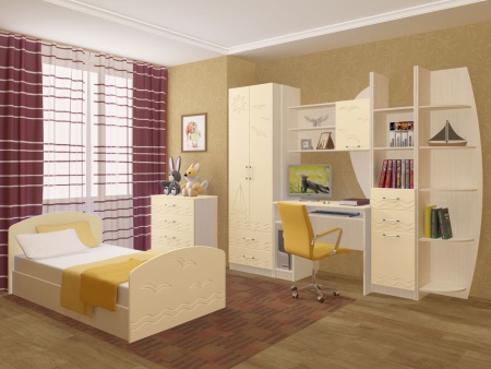 Детский Гарнитур Юниор-2 МДФ/Разные Цвета