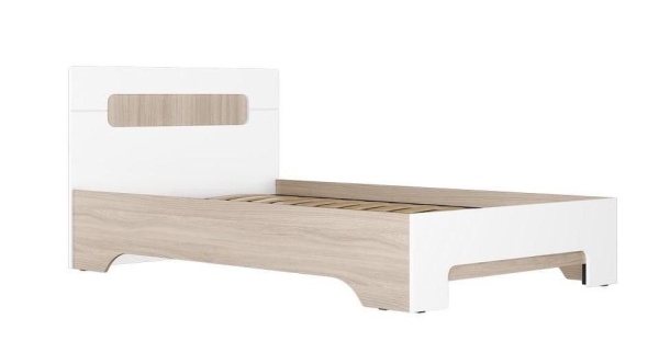 Кровать Палермо-3 МДФ (Спальное Место 1600 х 2000 мм/Ортопед.Основание)