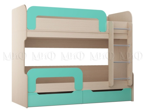 Детския Гарнитур Юниор-1 Вариант №2/Разные Цвета