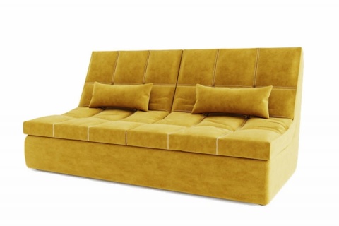 Диван прямой Коста-Рика-3 с ножками-кубышками (Ш-1850 х Г-960 х В-1020 мм)/Разные Цвета